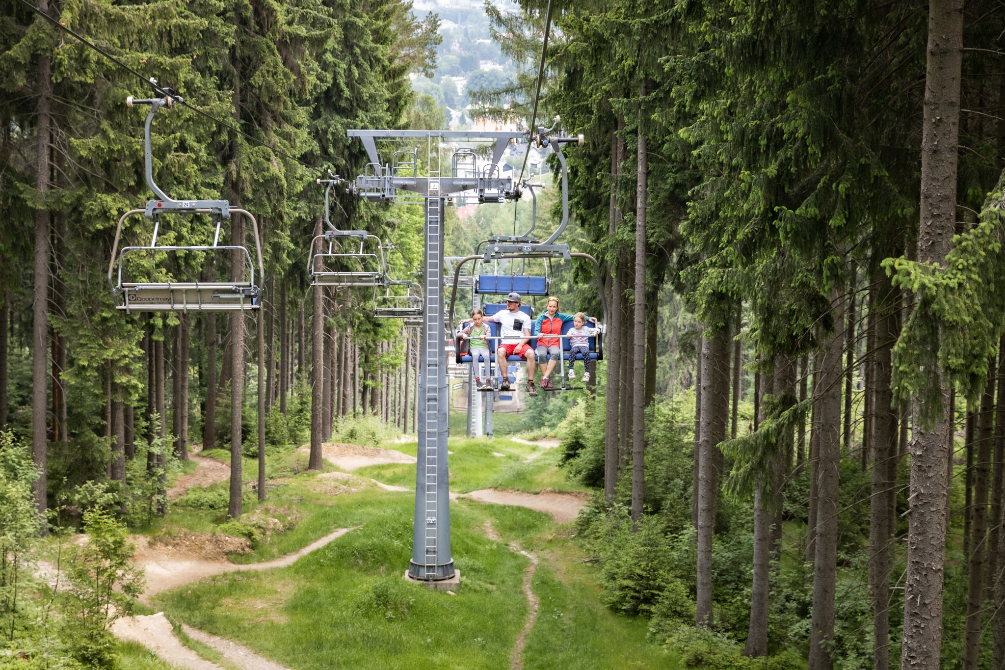 Skiareál Ještěd – lanovka ORLEN line Skalka