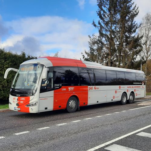 BUS-linka 400 - Scania PIDOL - zastávka