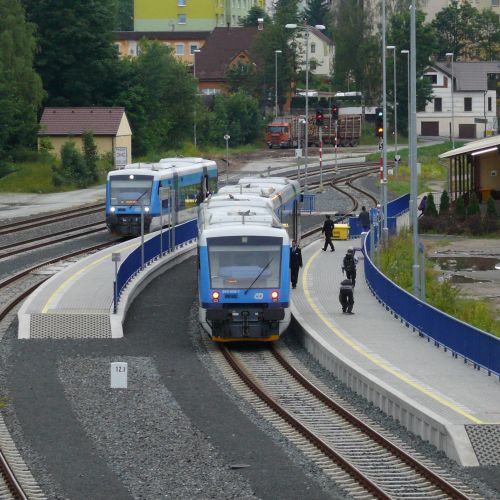 Možnost odjezdu vlaku v nulté sekundě.